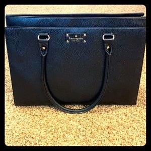 Kate Spade black tote bag